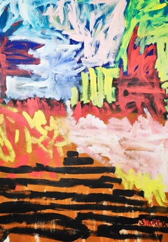 Un coup de maAtre, peinture sur toile