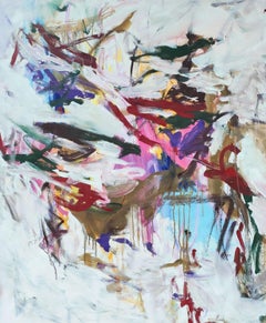 Sans titre juillet 2024, peinture, acrylique sur toile