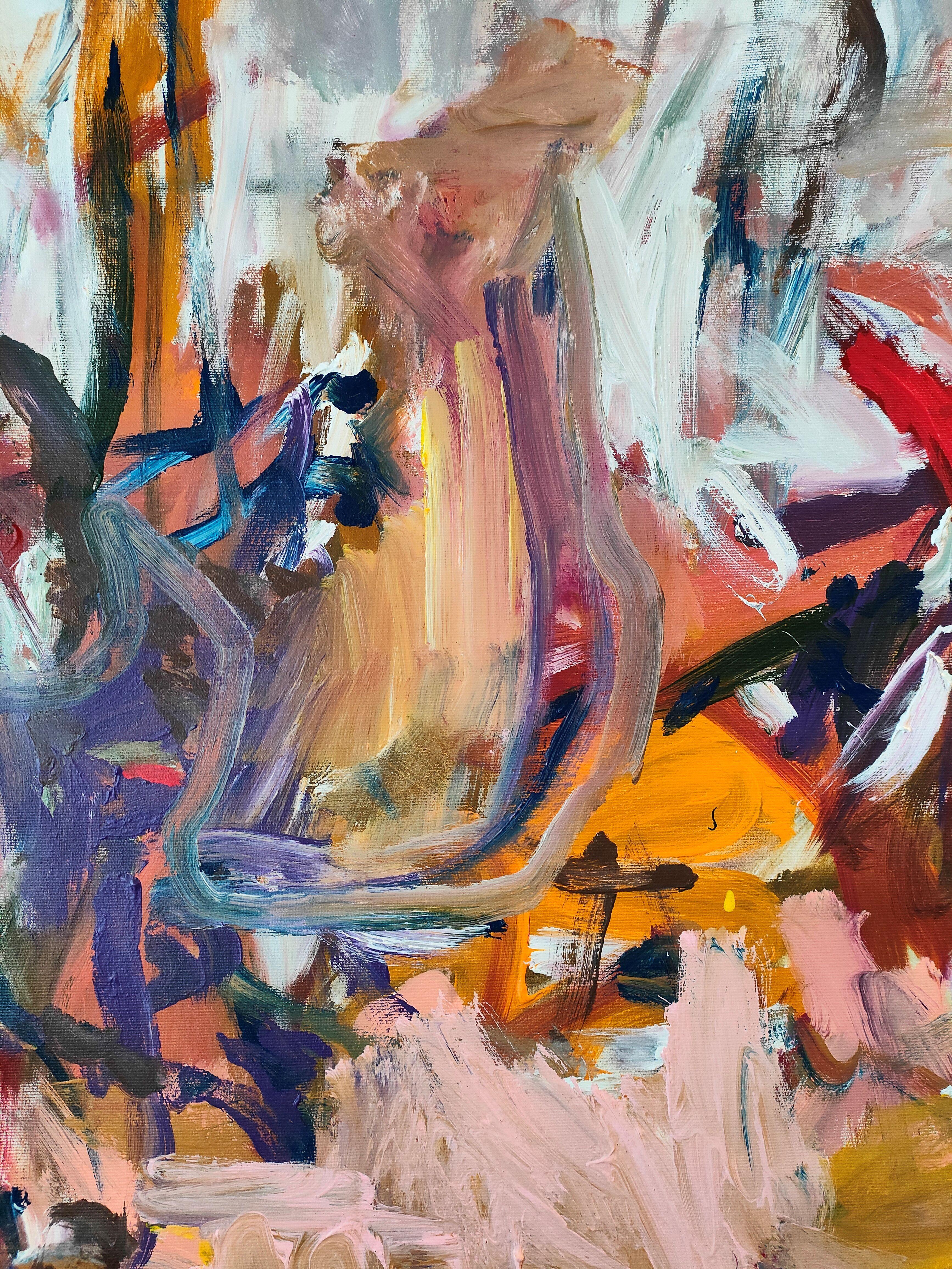 Untitled March 2024, Painting, Acrylic on Canvas For Sale 1