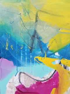 Waiting for Summer, Painting, Acrylic on Canvas