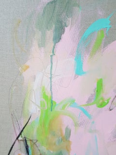 Tableau de chutes d'eau, peinture, acrylique sur toile