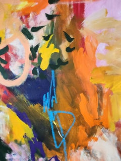 Cosa c'è in studio?, Pittura, Acrilico su tela