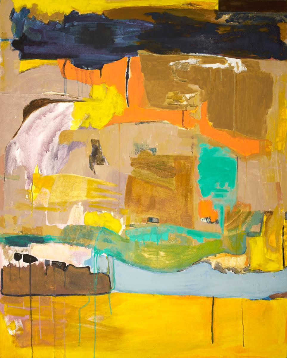 Emily Van Horn Abstract Painting - Vagabond II contemporary painting abstract