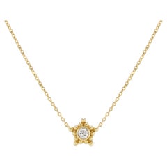 Granium Star Necklace in Diamond
