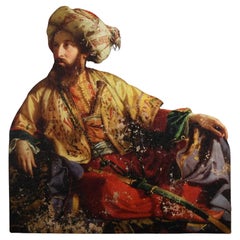 Emir von Libanon Handgemalte Reproduktion eines Gemäldes von Jozsef Borsos