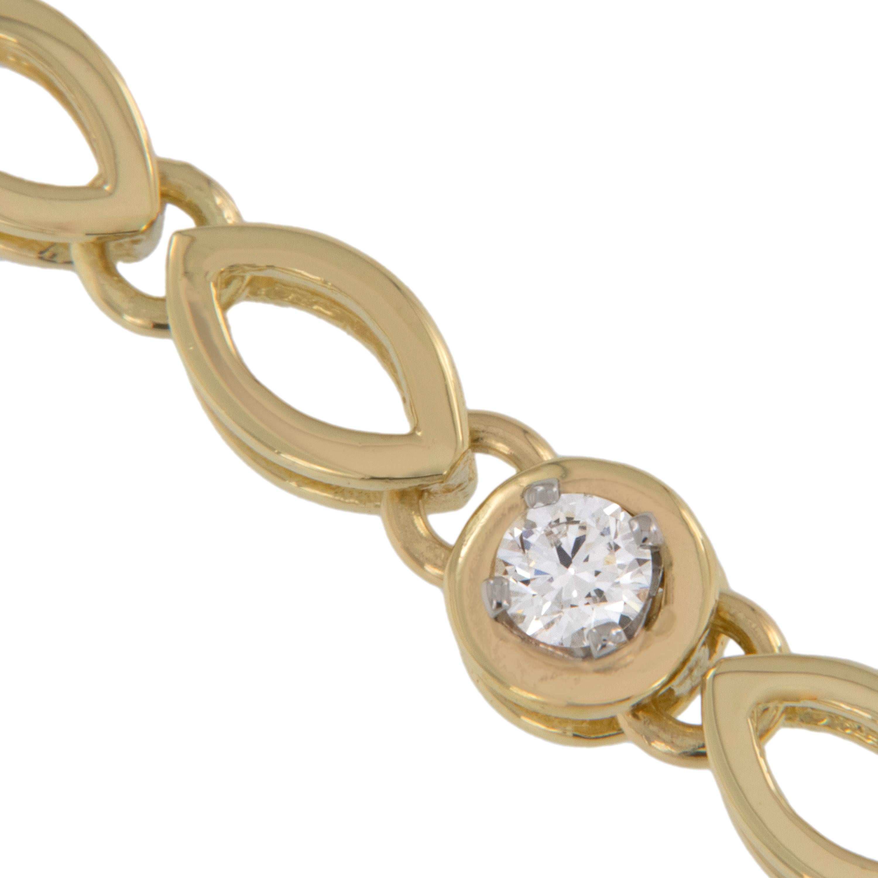 Taille ronde Emis Beros Or jaune 18 carats  1.30 Cttw Diamond Unique Choker Necklace en vente