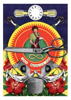 1/Il Mago, dalla serie dei Tarocchi delle Forbici d'Oro