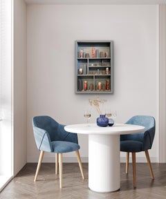 Dark Clays I, Original Ceramic Sculpture, 3D Wall Art, Edmund De Waal Style Art