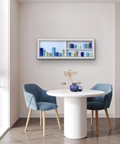 Porcelain Colour I, Original Installation Art, Modern Ceramic Artist, Wall Art