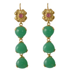 Chrysophrase Earrings