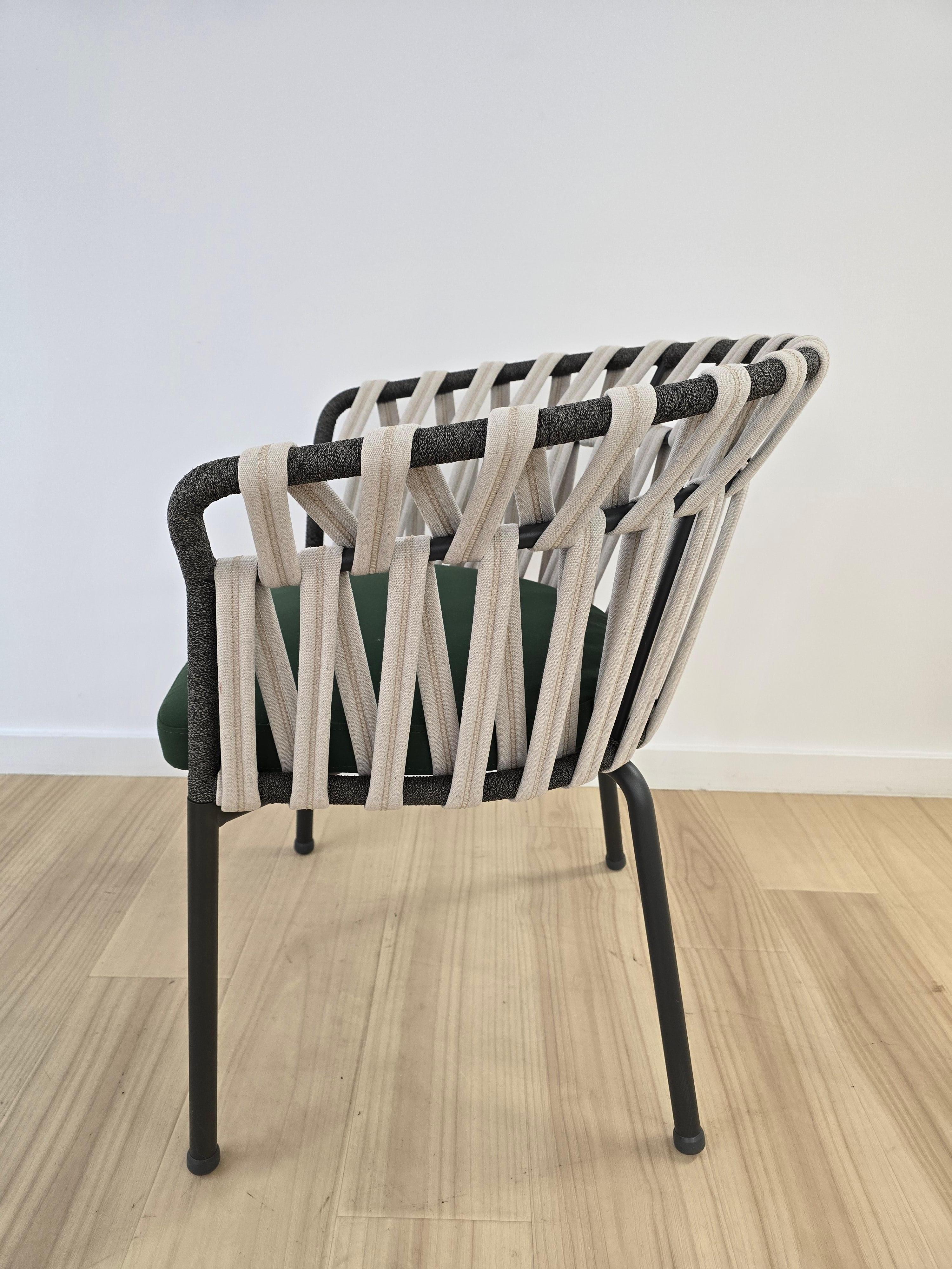 Alluminio Sedie da pranzo Emma Cross *Campione da esposizione in vendita