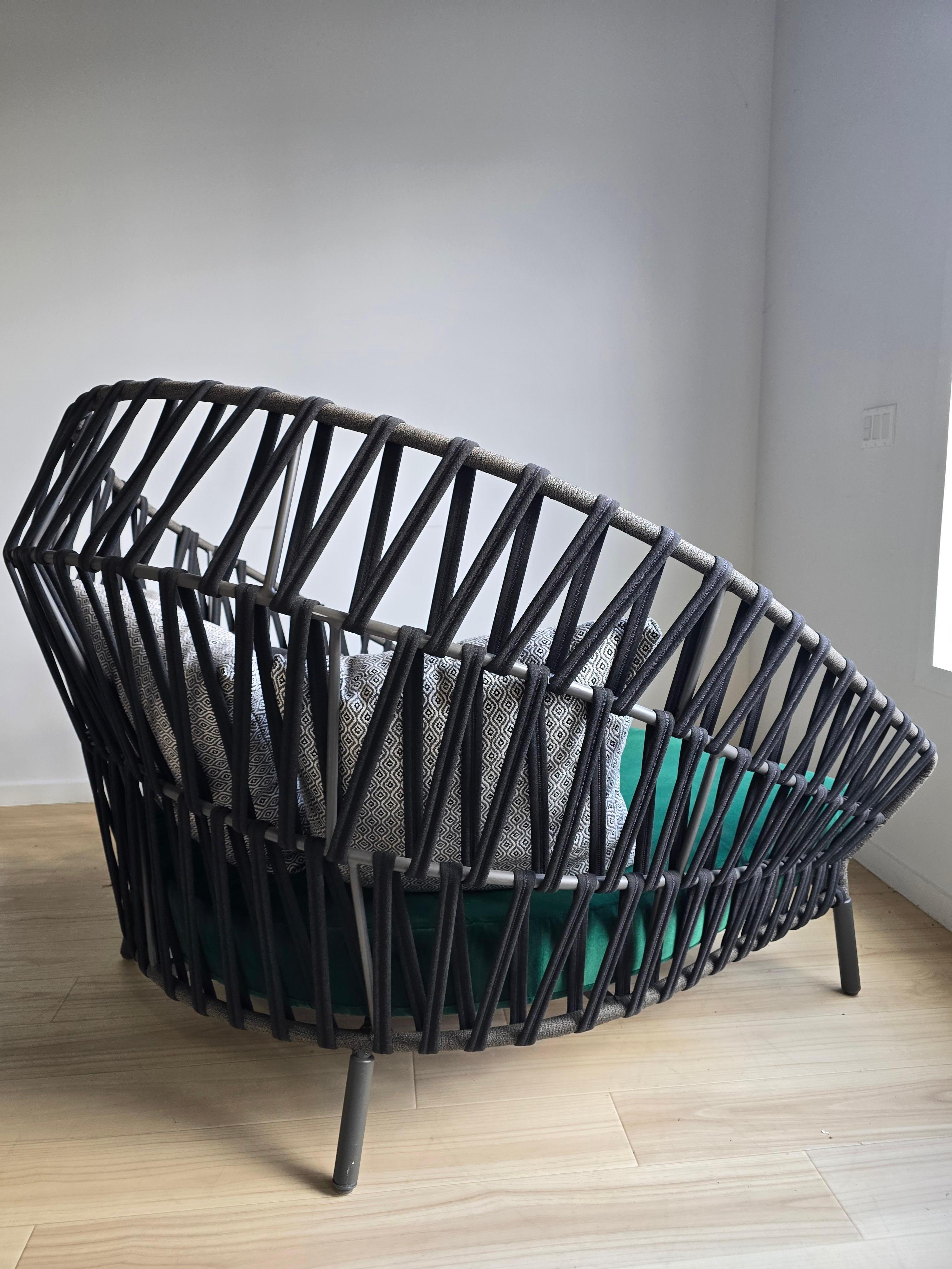 Cama de día para exterior Emma Cross de Varaschin Siglo XXI y contemporáneo en venta