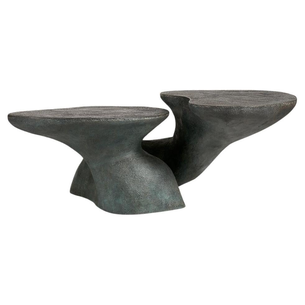 Emma Donnersberg & Abel Carcamo, Callisia, tavolino in bronzo, Francia, 2022