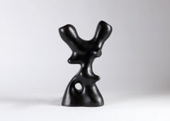 Emma Donnersberg & Abel Carcamo, Lampe de table en bronze et noir Penzai, France, 2022