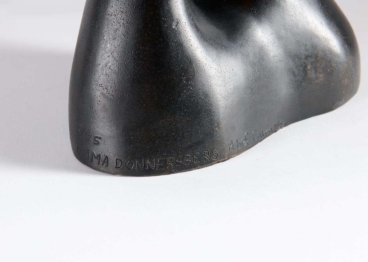 Moulage Emma Donnersberg & Abel Carcamo, Lampe de table en bronze et noir Penzai, France, 2022 en vente