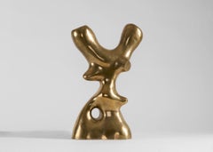 Emma Donnersberg & Abel Carcamo, Penzai, lampe de bureau en bronze, France, 2022