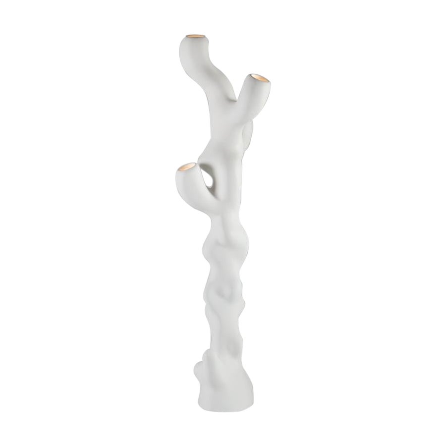 Emma Donnersberg & Abel Carcamo, Penzai, White Floor Lamp, France, 2022