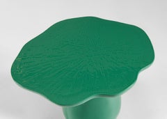 Table d'appoint champignon en céramique émaillée Emma Donnersberg, France, 2022