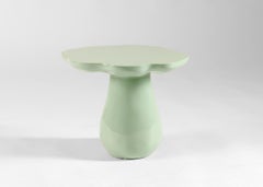 Table d'appoint champignon en céramique émaillée Emma Donnersberg, France, 2022
