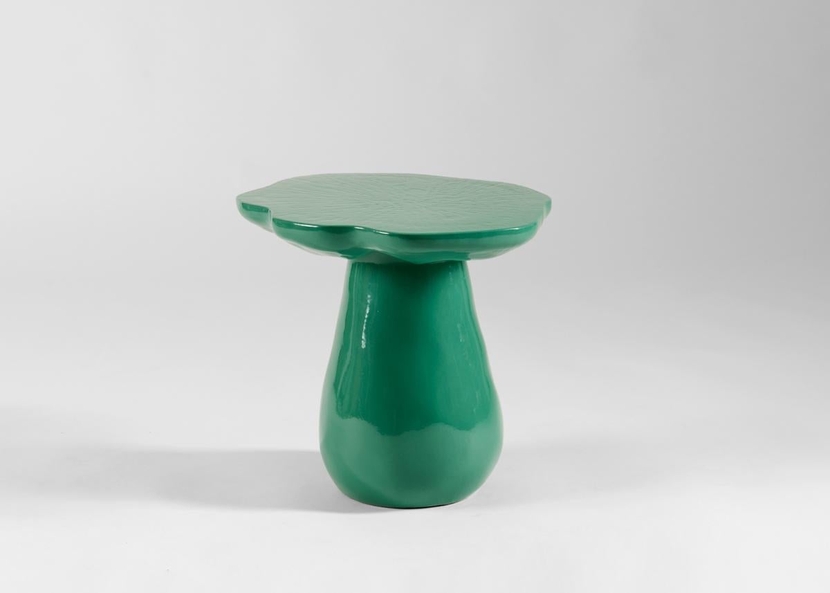 Français Table d'appoint champignon en céramique émaillée Emma Donnersberg, France, 2022 en vente
