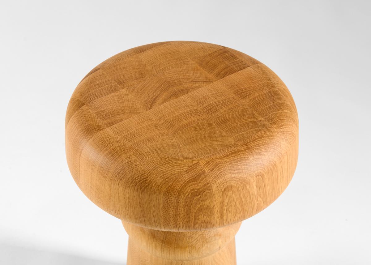Emma Donnersberg, Large Cepe, Mushroom Side Table, France, 2022 In Excellent Condition For Sale In New York, NY