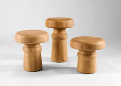 Table d'appoint champignon Emma Donnersberg en crêpe moyen, France, 2022