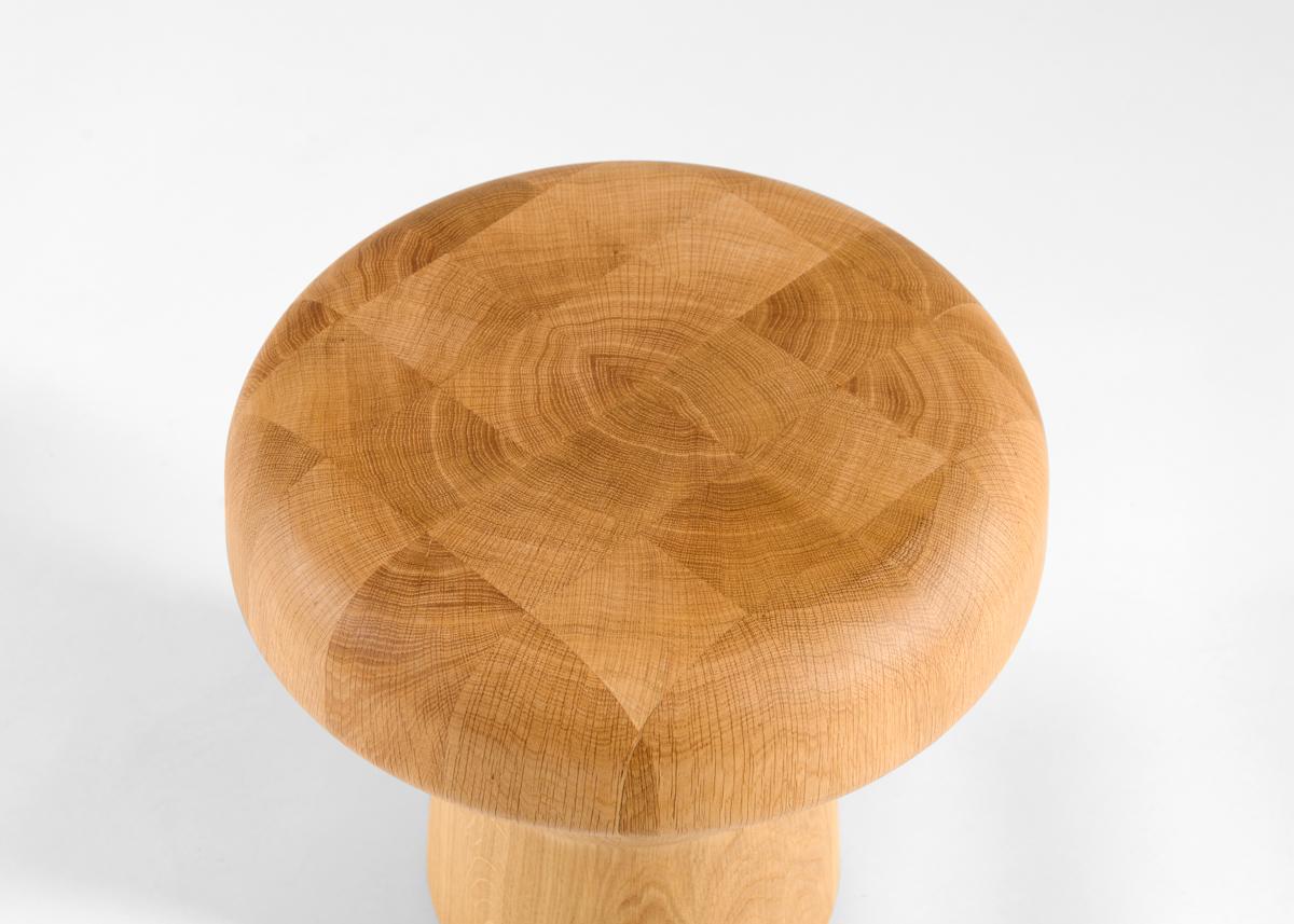 Emma Donnersberg, Small Cepe, Mushroom Side Table, France, 2022 In Excellent Condition For Sale In New York, NY