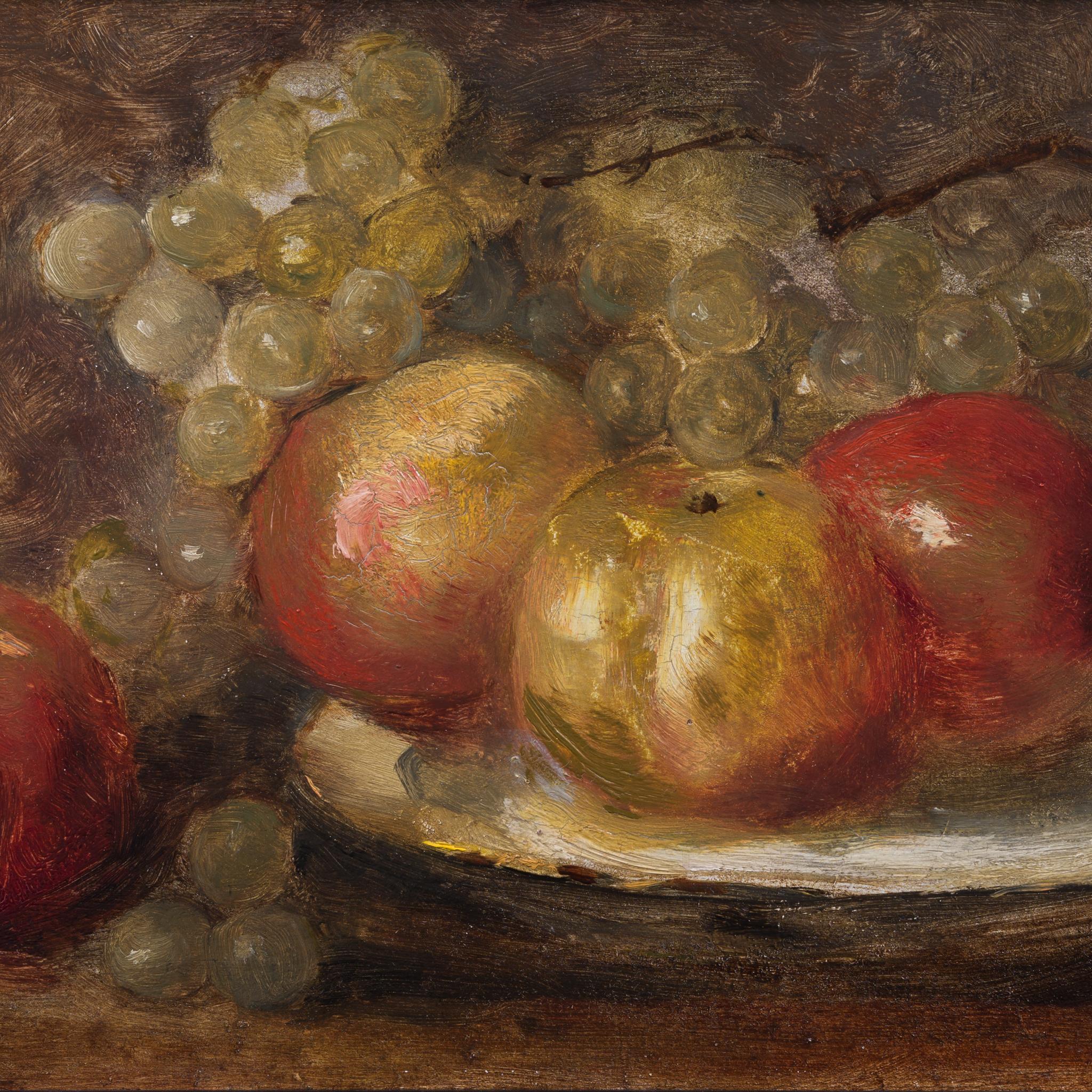 Naturaleza muerta con frutas, 1911, Pintura al óleo en venta 2