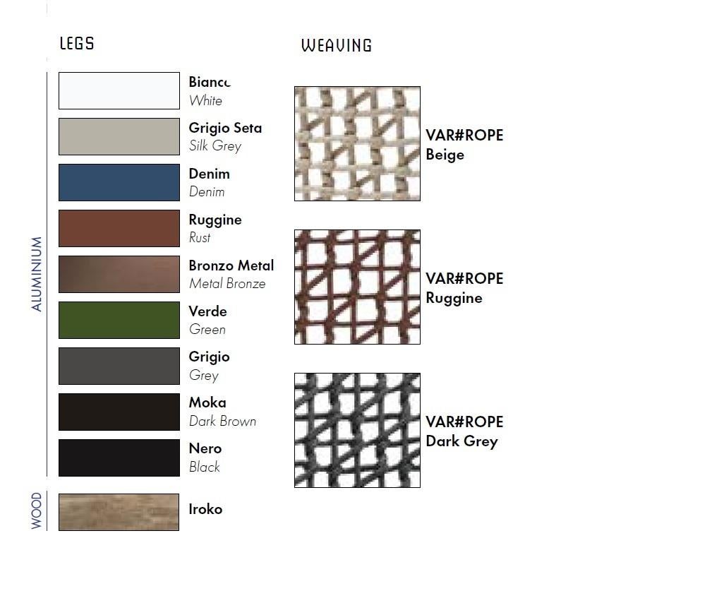 Silla de jardín Emma Diseñada por Monica Armani Para Varaschin Outdoor Therapy Siglo XXI y contemporáneo en venta