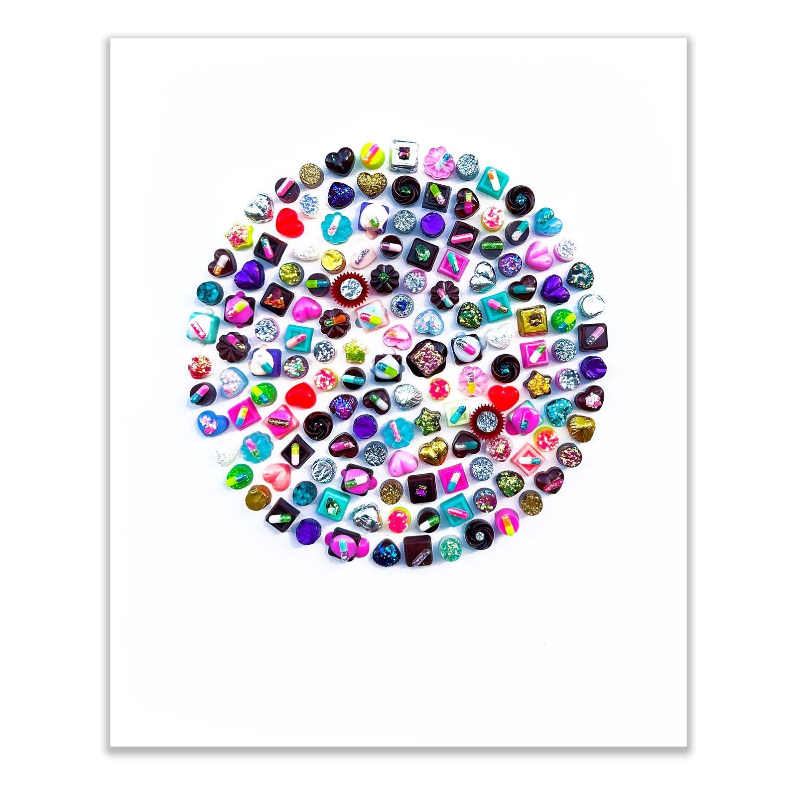 Love at First Bite - Original 'Pop Art' style artwork - Mixed Media Art by Emma Gibbons