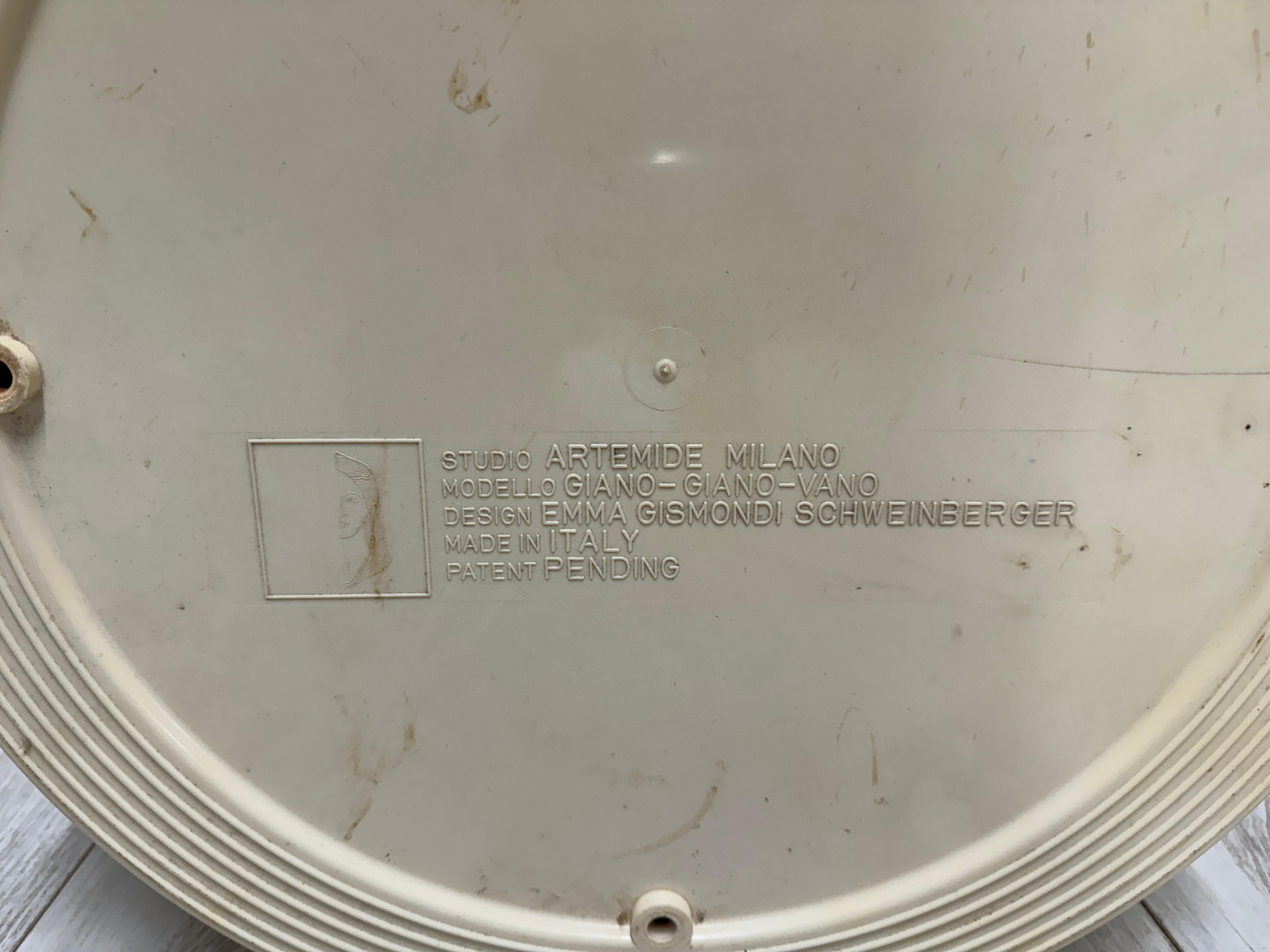 Emma Gismondi Schweinberger, Coppia di comodini Giano Giano Vano, Artemide '70. 7