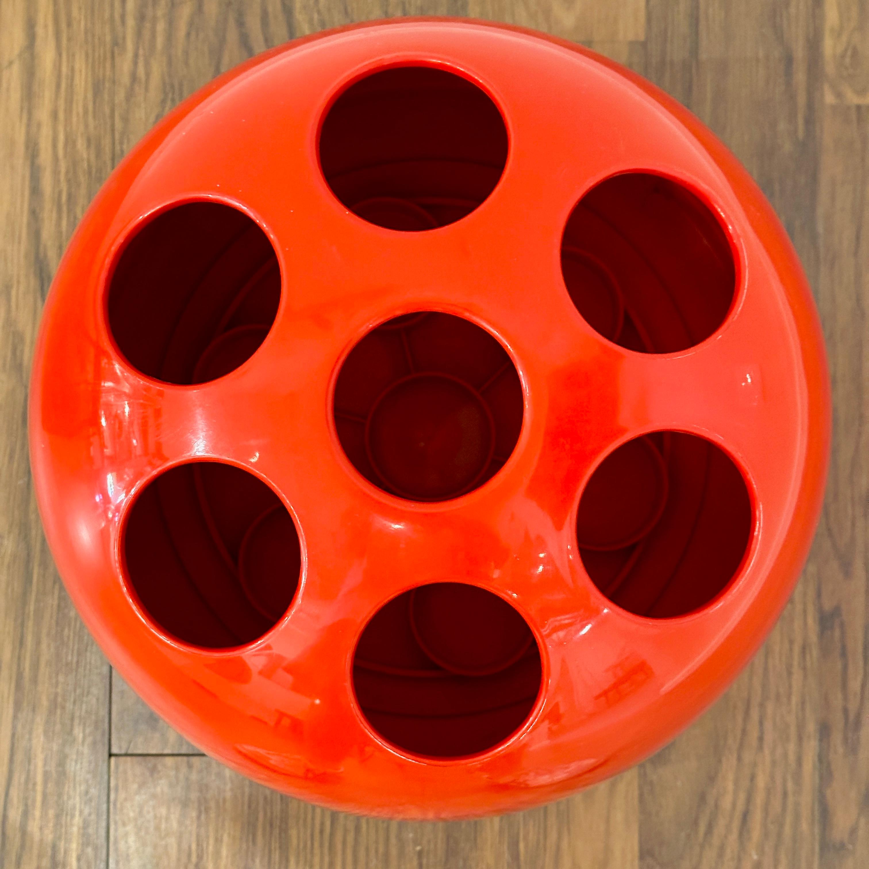 Space Age Emma Gismondi Schweinberger for Artemide Dedalo Plastic Umbrella Stand, ca 1966 For Sale
