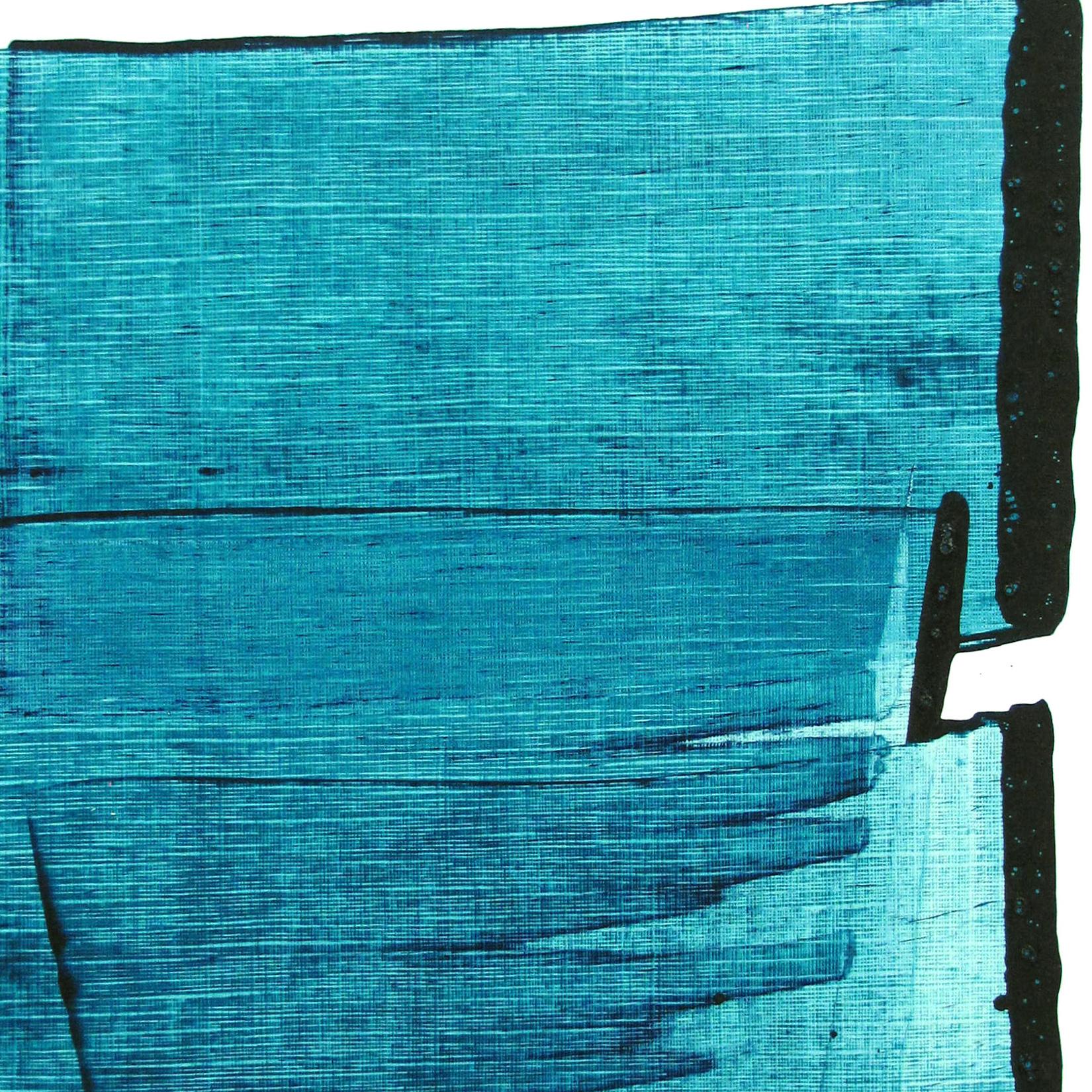 Clear Water 03 (Pittura astratta) - Art Astratto di Emma Godebska