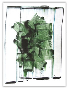 Mad green 2 (Pittura astratta)