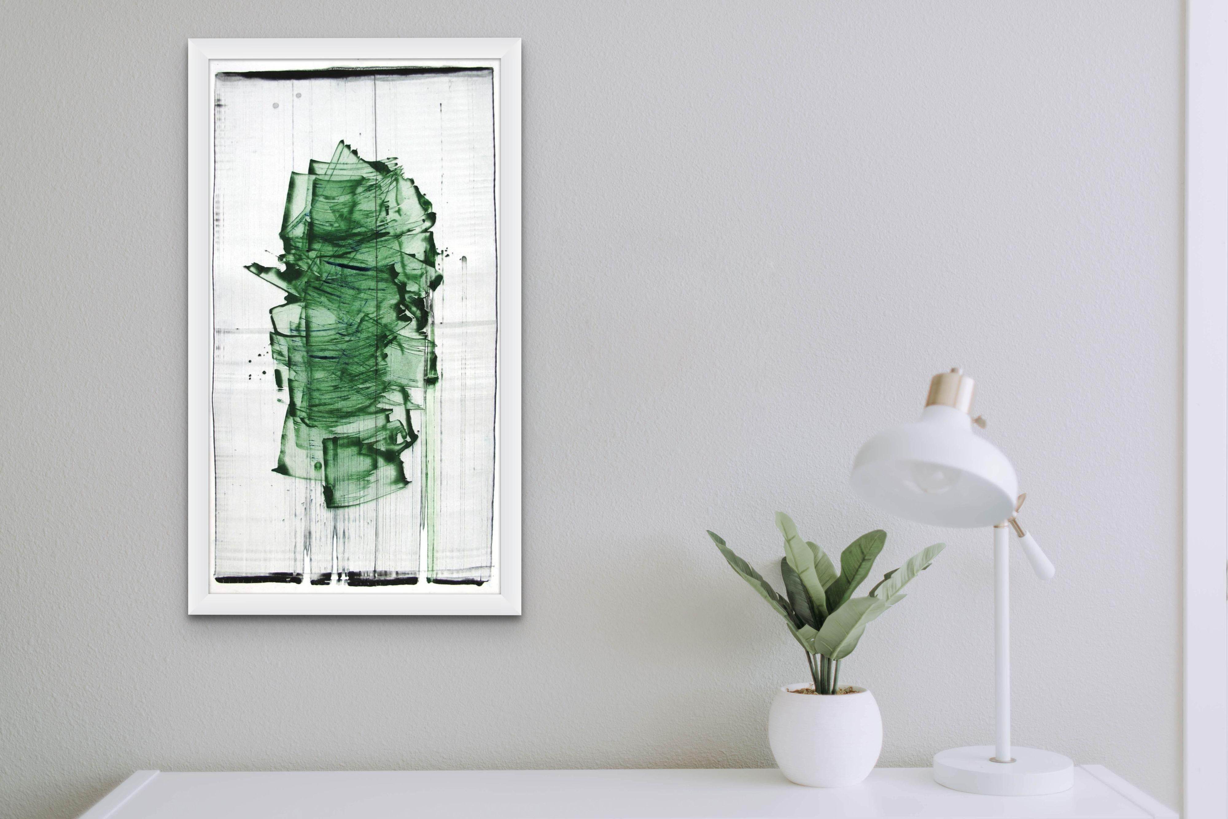 Mad green 8 (Abstract Painting) For Sale 1