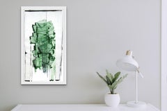 Mad green 9 (Pittura astratta)