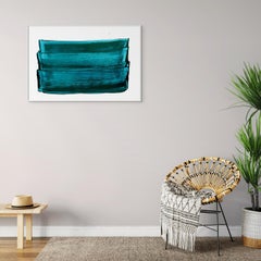 Luz de primavera (verde) (Pintura abstracta)