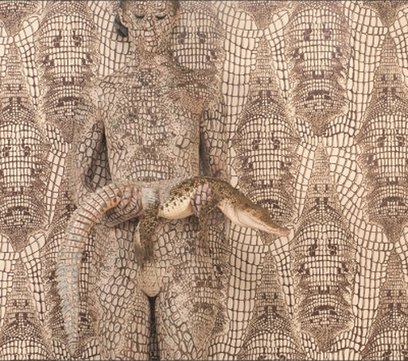 Emma HACK Still-Life Photograph - Evolution Crocodile II