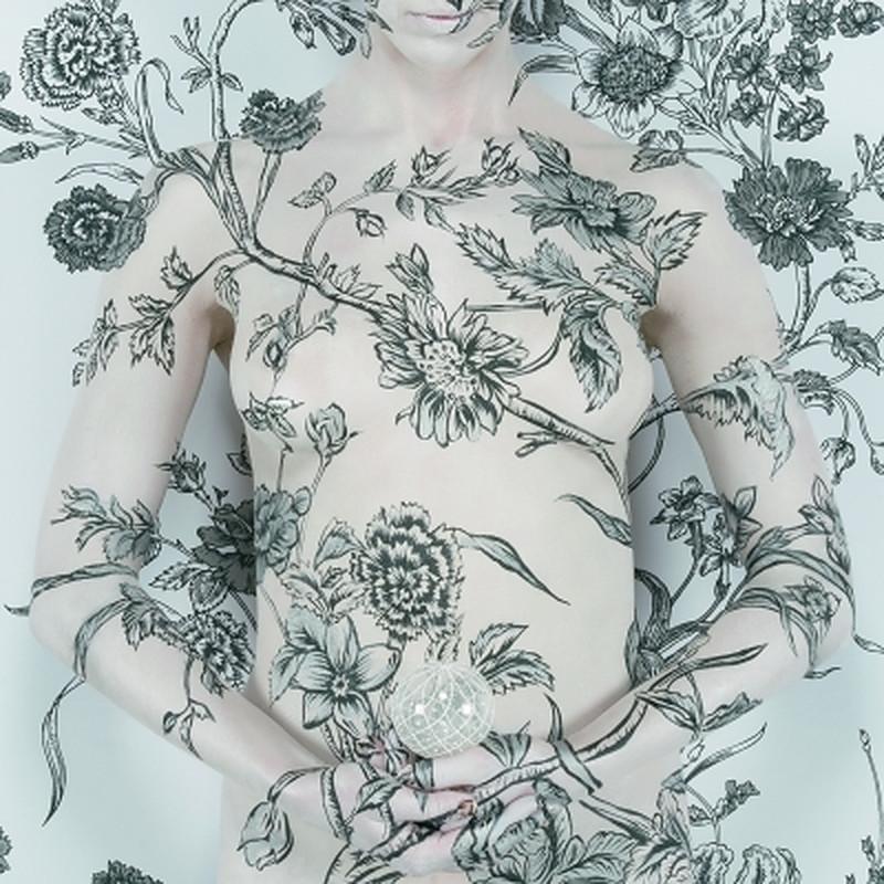 Emma HACK Figurative Photograph -  Wallpaper Carnation 