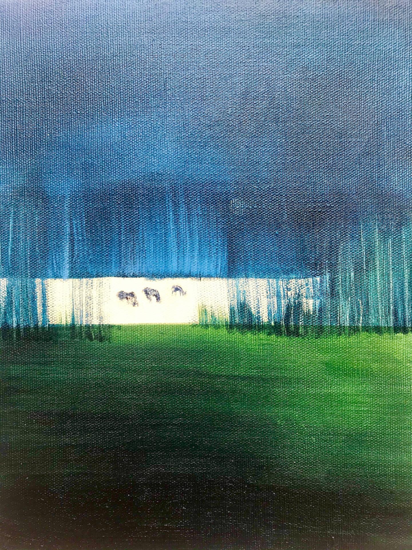 Emma Hartley  Landscape Painting – Relinquishment 2, Emma Hartley, Abstraktes Gemälde, Originalkunst, Landschaftskunst