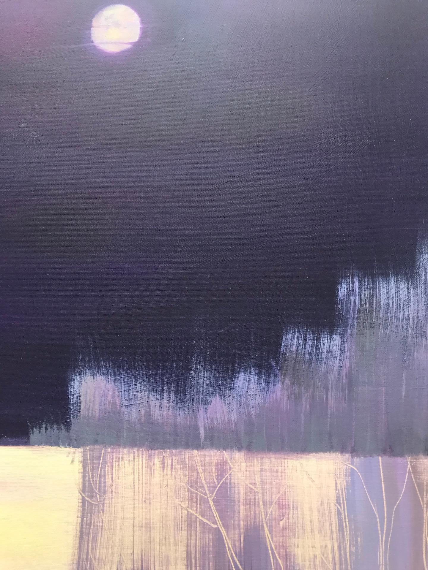 day and night scenery painting