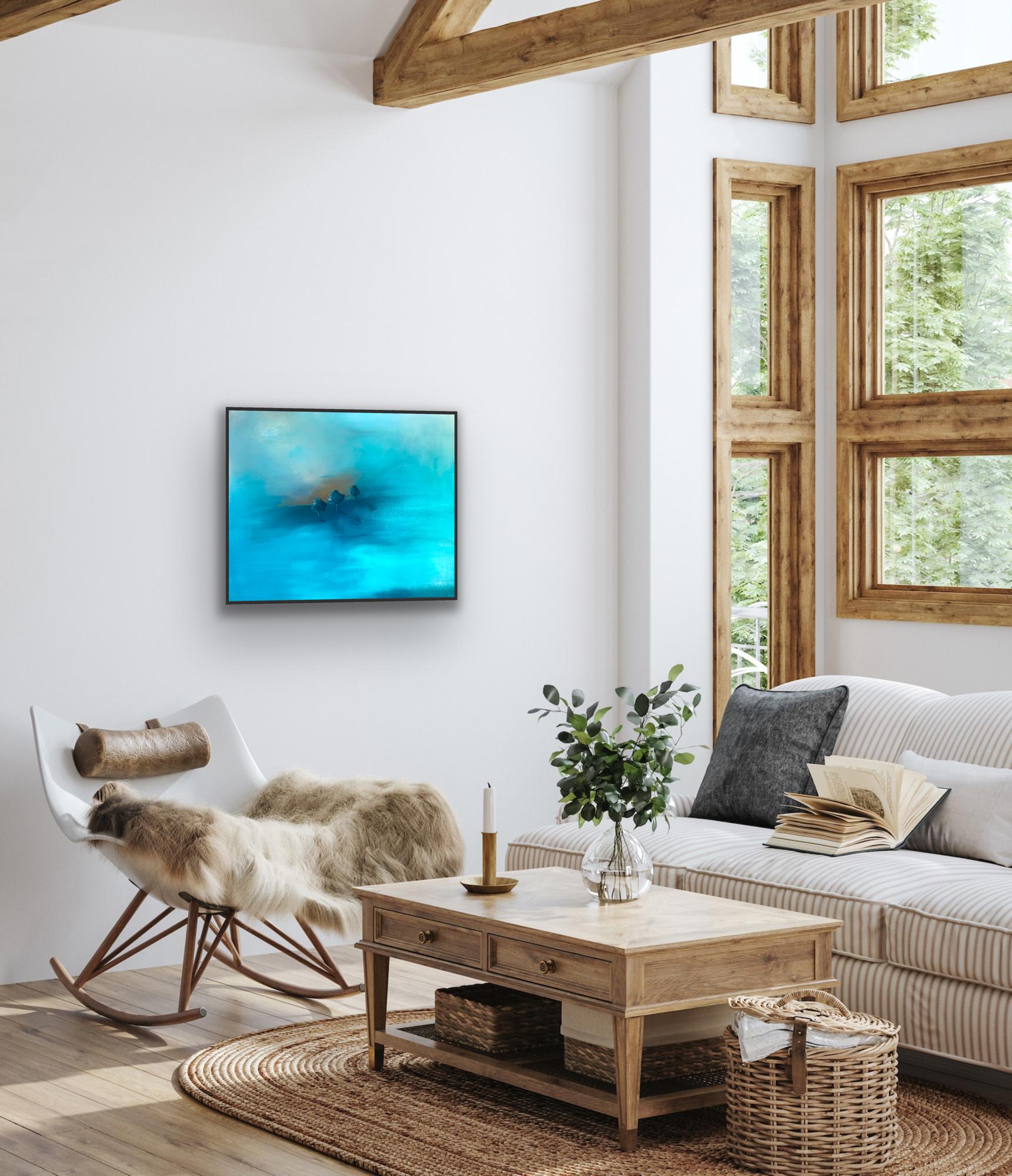 Gravitainol Pull, Originalgemälde, zeitgenössisch, Landschaft im Angebot 1