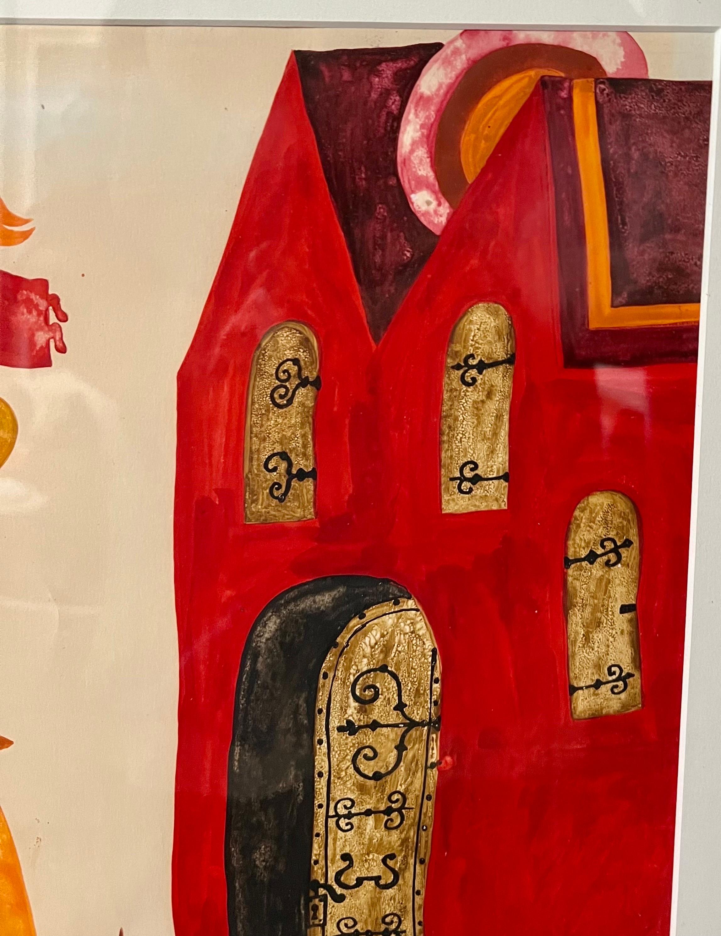 Original Graphic Hungarian Illustration Art Emma Heinzelmann Children's Book Art For Sale 8