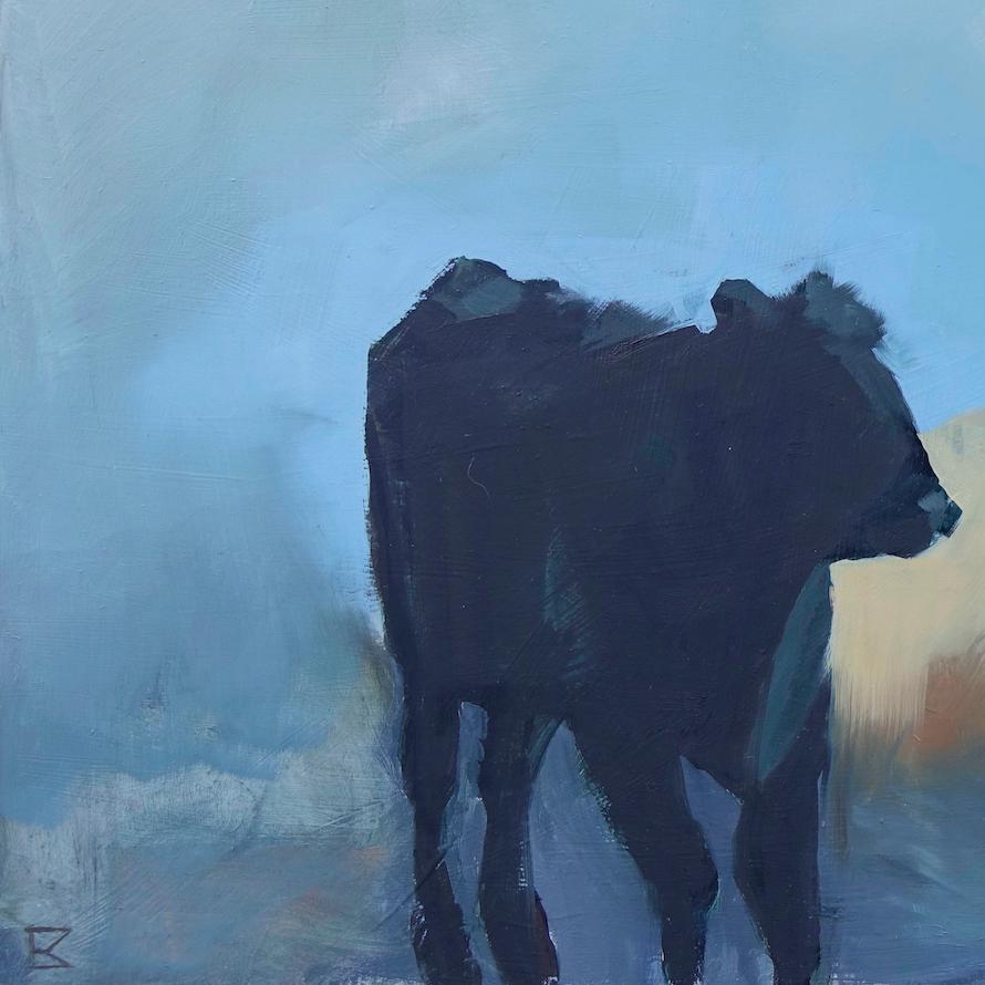 Herd Rhythm, Original Oil Painting For Sale 2