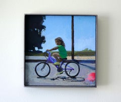 "Traces" - Original Stillleben und Landschaft, Ölgemälde auf Platte