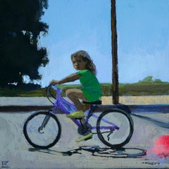 "Traces" - Original Stillleben und Landschaft, Ölgemälde auf Platte