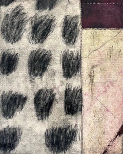 Contemporary Mixed-Media Abstract Painting on Canvas by Emma Labattaglia 2025