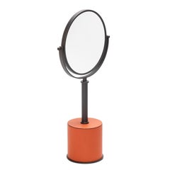 Emma Leather Stand Mirror