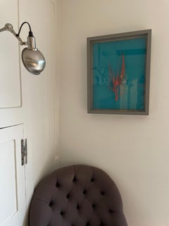 Sea Whip I - delicate lasercut image glazed and framed