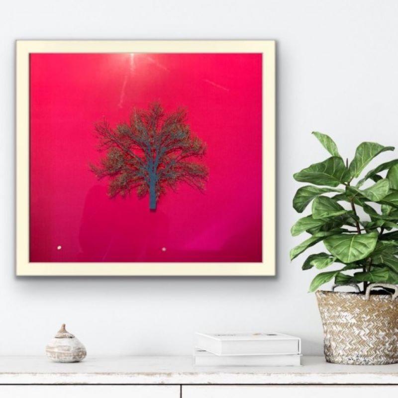 « Hot Oak », Emma Levine, impression florale, œuvre originale, colorée, paysage  en vente 5